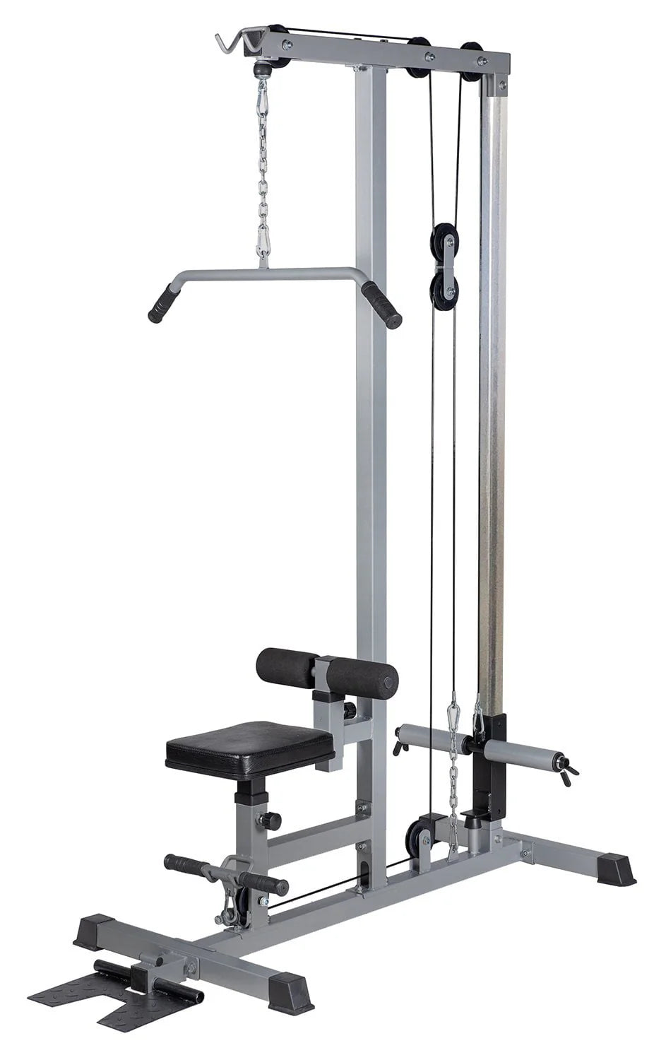GDLF Lat Pull Down Machine Multifunction Low Row Bar Cable Fitness Body Workout Gym