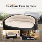 Inflatable Couch Outdoor Air Sofa,Blow Up Couches for Camping, Double Size