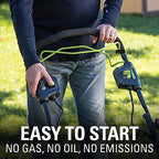 Greenworks Pro 80V 21-Inch Brushless Self-Propelled Lawn Mower, 4Ah Battery Included MO80L410