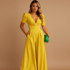 Back of the long jumpsuit