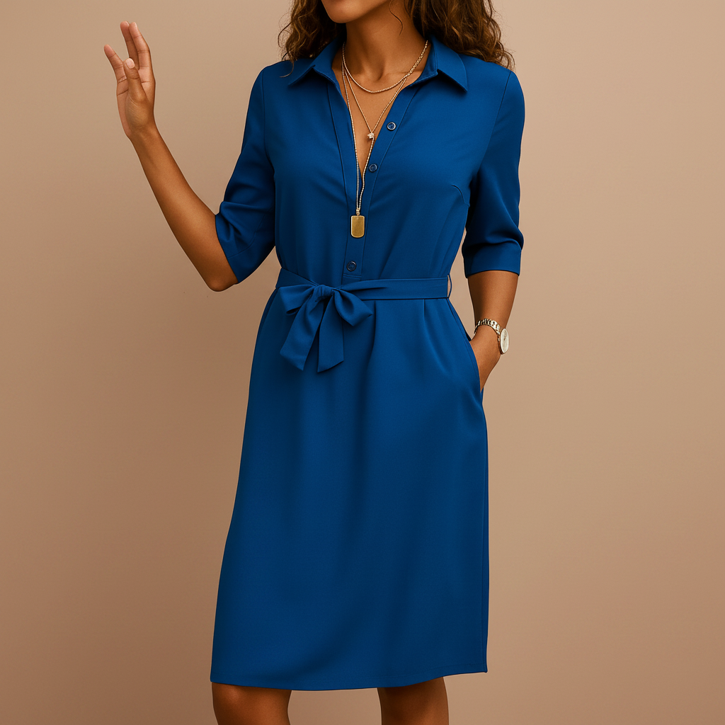 Back of the midi dress