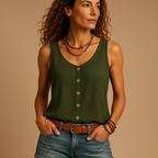 Back of the sleeveless summer top